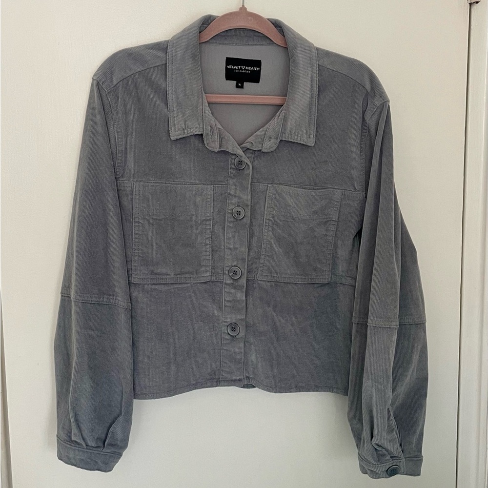 Velvet Heart Corduroy Utility Shirt | Perfect Condition